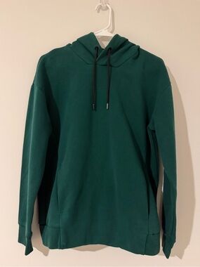 H&M Dark Forest Green Loose Fit Hoodie Men’s Small